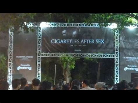 Menuju Konser Cigarettes After Sex Ecovention Ancol Jakarta Mecameci Konser YouTube