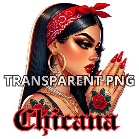 Chicana Clipart TRANSPARENT PNG Chicano Woman Png Latina Woman Png Chicana Clipart Latina