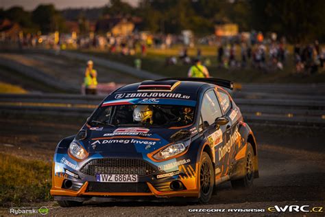 Nowak Marek Grzelka Adam Ford Fiesta R5 Orlen Rajd Polski Rally