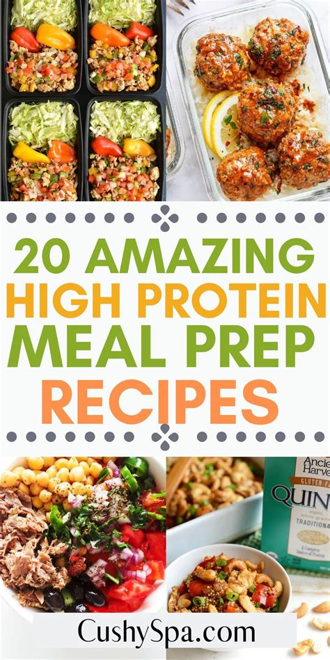 simple high protein meal prep recipes for weight loss 6