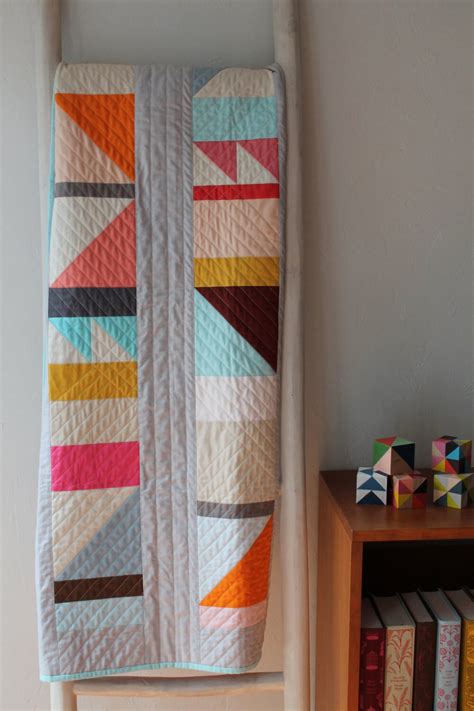 Modern Geometric Quilt Patternpdfbeginner Etsy