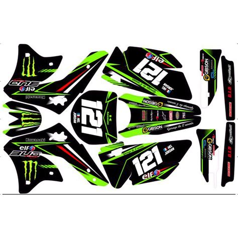 Kit déco perso Kawasaki KXF 450 2009 à 2024 Rd2shop