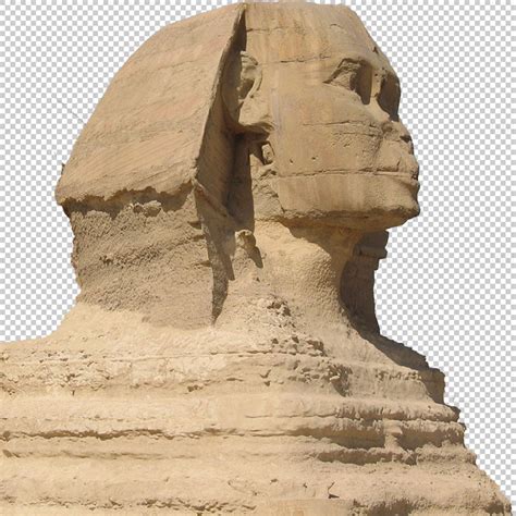 Sphinx Egyptian Statue transparent png