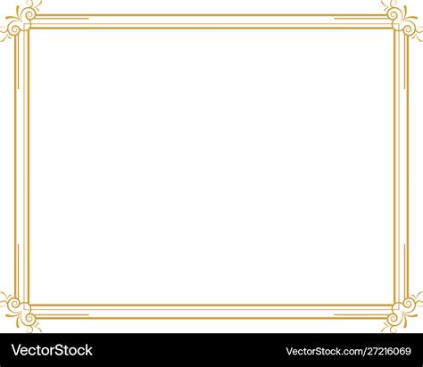 Border Design Royalty Free Vector Image Vectorstock