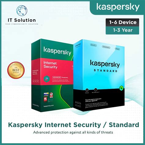 Genuine Kaspersky Internet Security Antivirus Kaspersky Standard