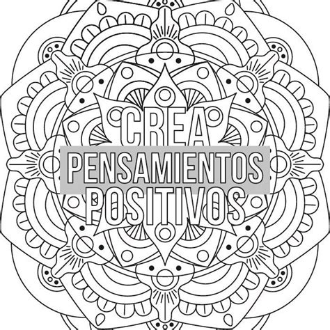 Mandala Pensamientos Felices Frases Mandalas Pensamientos Felices