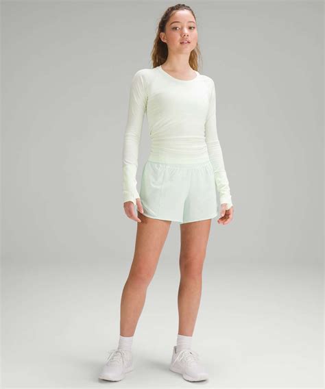 Lululemon Hotty Hot High Rise Lined Short Mint Moment Lulu Fanatics