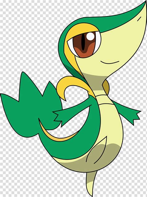 Snivy Pokemon Transparent Background Png Clipart Hiclipart