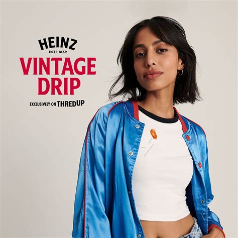 Heinz и секонд-хэнд бренд выпустили коллекцию одежды с пятнами кетчупа ...