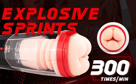 Automatic Retractable Anal Masturbator Fleshline