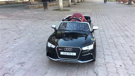 Обзор детская машина электромобиль машинка Ауди РС5 Audi RS5 - YouTube