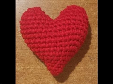 Tutorial Cuore Alluncinetto Grande Amigurumi Heart Crochet