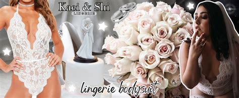 Amazon Kaei Shi Bridal Lingerie Sheer Floral Lace Deep Plunge Bodysuit Women Bachelorette