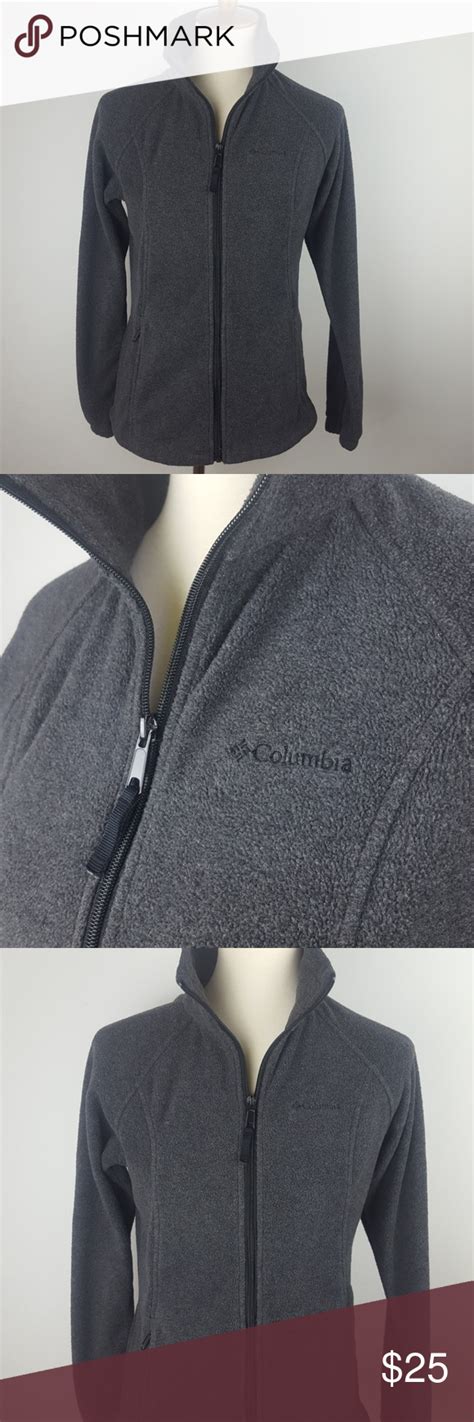 Columbia Zip Up Fleece Jacket Fleece Jacket Clothes Design Fashion