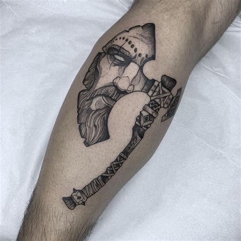 Machado Viking Feito Por Pablotattoox Em Boas Ideias Para