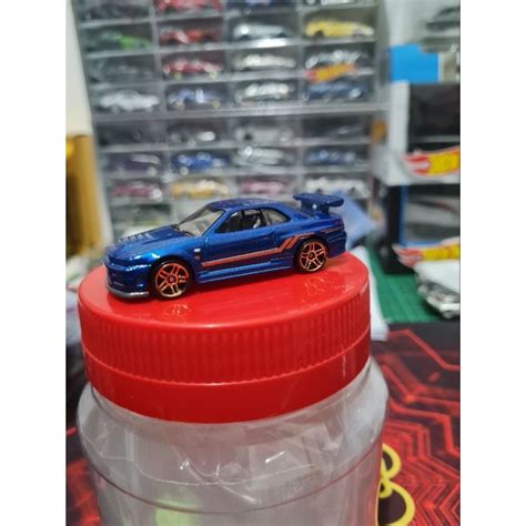 Hot Wheels Skyline R34 Shopee Malaysia