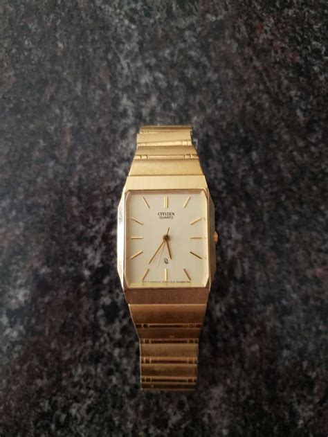 Citizen Citizen Quartz Vintage Gold Watch Rare Gem