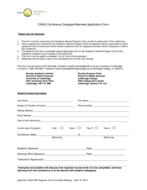 Fillable Online Uleth This Form Must Be Received By The Academic