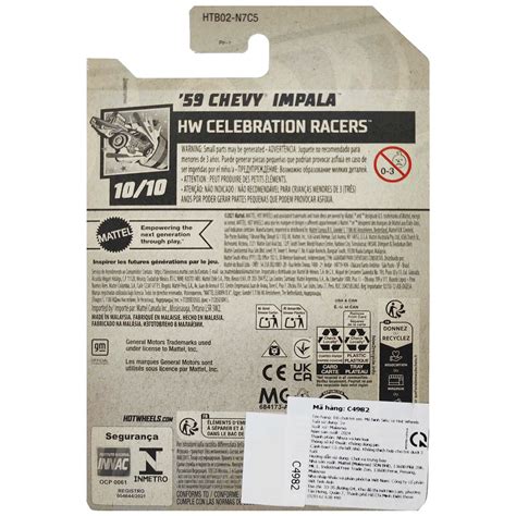 Si U Xe Hot Wheels C Chevy Impala Fahasa