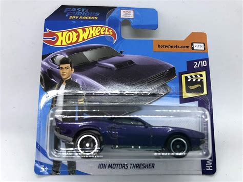 2020 Hot Wheels ION Motors Thresher Purple 2 10 HW Screen Time 133 250 Short Card Fast