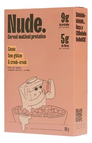 Nude Cereal De Aveia Cacau G Mercadolivre