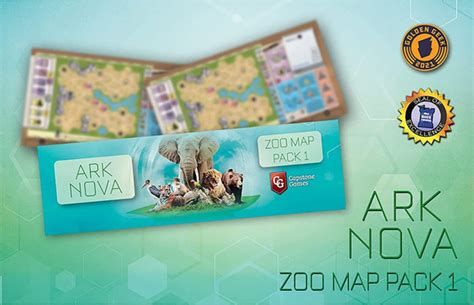 Дополнение для настольной базовой игры Ark Novа, - "Ark Nova ZooMap ...