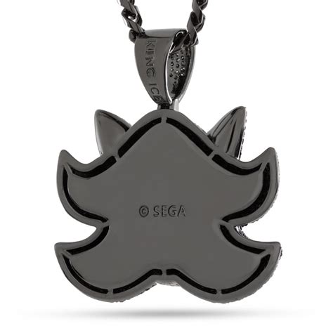 Shadow Necklace Sonic The Hedgehog Jewelry King Ice