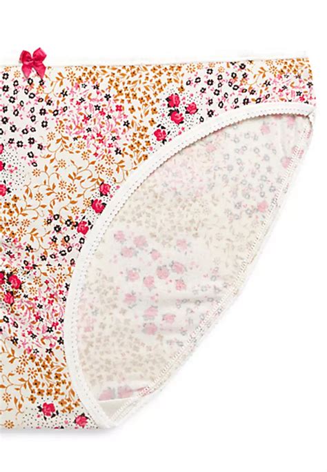Jual Marks Spencer 5pk Cotton Lycra Printed Bikini Knickers Original 2025 ZALORA Indonesia