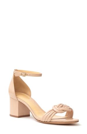 Popular Designer Nude Block Heel Sandals For Women Editorialist