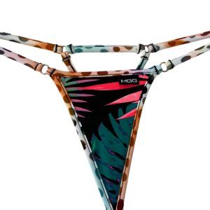 Flora Fauna Open Triangle Bikini Bottom Micro Gigi