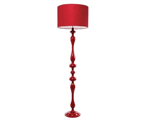 22 Ravishing Red Floor Lamps to Heighten your Room | Home Design Lover