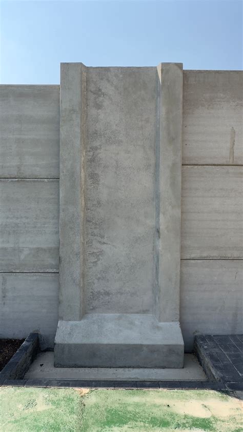 securi wall high  precast concrete security walling