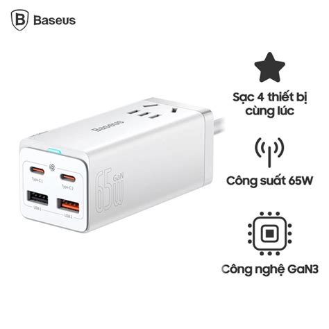 S C Nhanh Baseus W Gan Pro Desktop Powerstrip In Gi T T Nh T