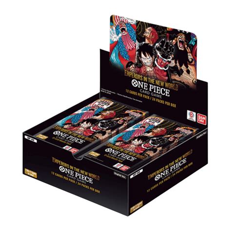 One Piece Card Game Emperors In The New World Booster Box - Card Games