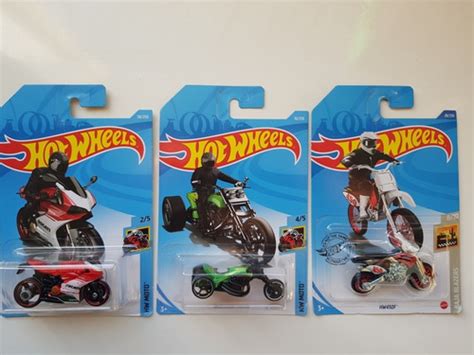 Pack 3 Motos Hot Wheels Hwlm Cuotas sin interés