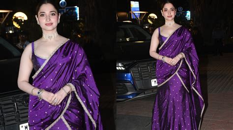 Tamanna Bhatia Wallpapers In Saree Tamanna Hot Navel Show In Bed