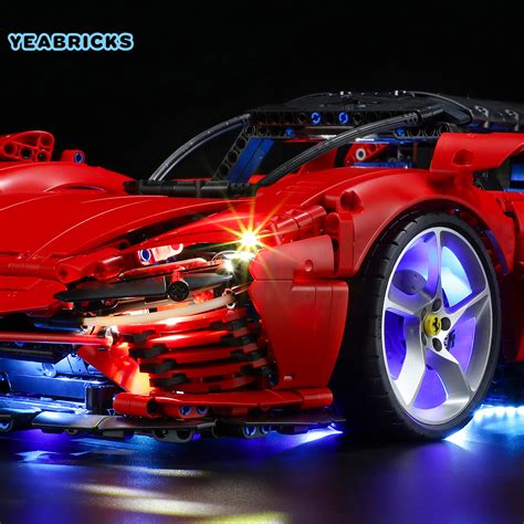 Buy Yeabricks Led Light Kit For Legos 42143 Technic Ferrari Daytona Sp3