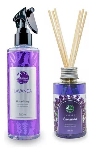 Kit Aromatizador De Ambientes Lavanda Home Spray Ml Mercadolivre