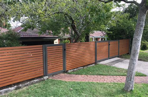 Aluminium Slat Fencing Slat Screens And Slat Gates