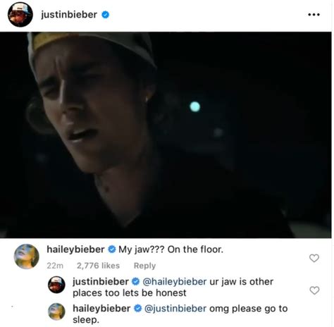 Justin Bieber S Wife Hailey Shuts Singer Down After He Makes X Rated Joke About Their Sex Life