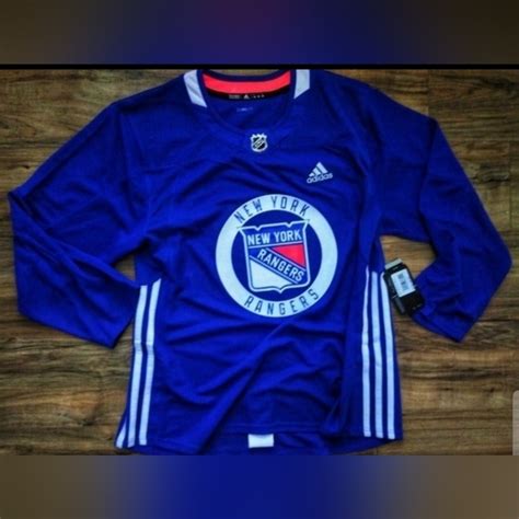 Adidas Shirts Authentic New York Rangers Nhl Jersey Poshmark