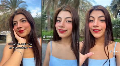 TikTok Peruana Revela La Diferencia De Salir Con Un Venezolano Y Deja