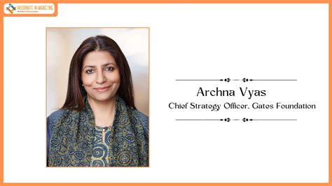 gates foundation appoints archna vyas india director
