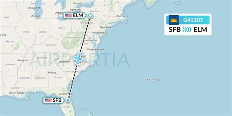 G41207 Flight Status Allegiant Air Orlando To Elmira AAY1207