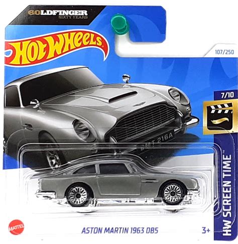Hot Wheels Aston Martin Db Hw Screen Time Agent Goldfinger Cena