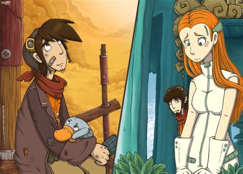 Deponia Fanart Up There Down Here Fan Art Artist Deviantart