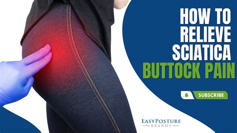 How To Relieve Sciatica Buttock Pain YouTube