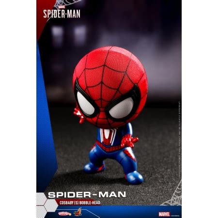 Estátua Homem Aranha Spider Man The Game Homem Aranha o Jogo Marvel Comics Cosbaby Hot Toys