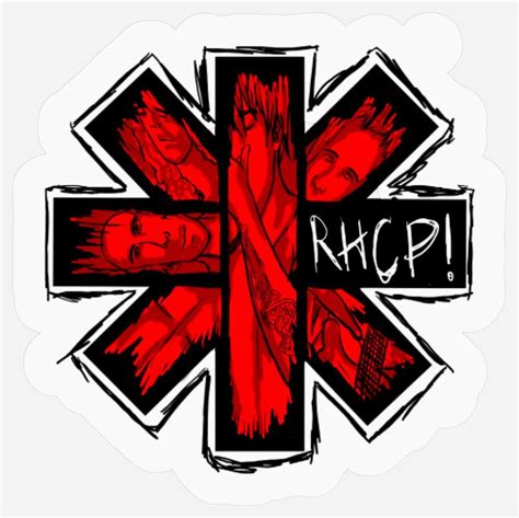 Red Hot Chili Peppers Tour Stickers Red Hot Chili Peppers Concert Stickers Rock Band