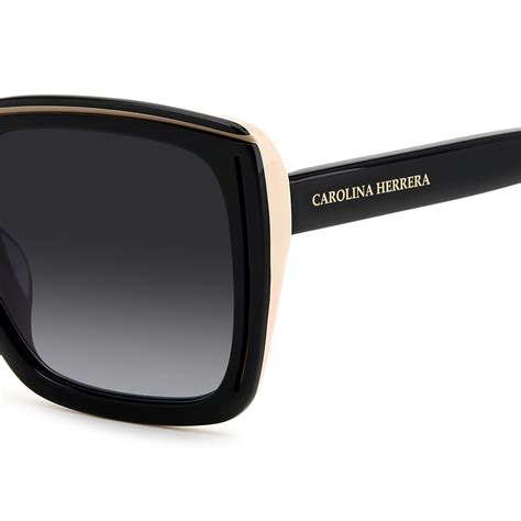 Carolina Herrera HER 0143 G S KDX 9O Black Nude Sunglasses Woman